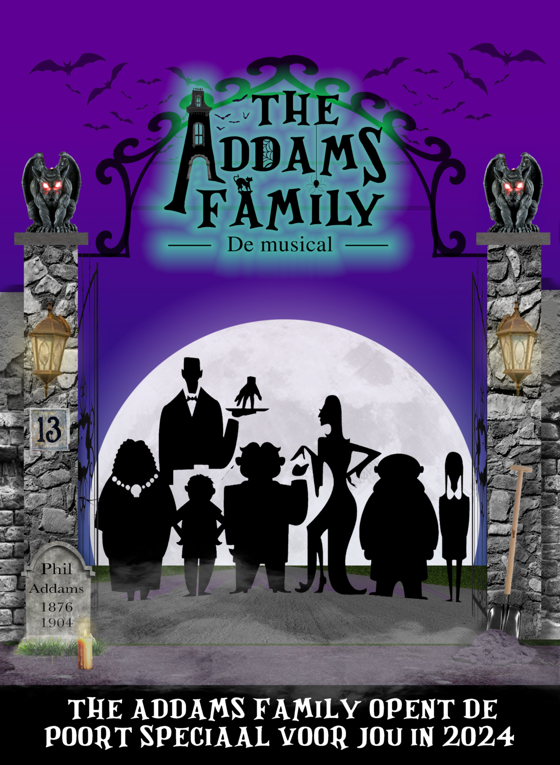 The Addams Family 2025 Theaterkoor Caecilia